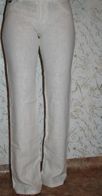 Лот: 3149005. Фото: 1. Брюки Лён на 42-44разм. Новые. Брюки, шорты