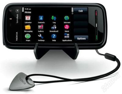 Лот: 503809. Фото: 1. nokia 5800, SPB оболочка, серая... Смартфоны
