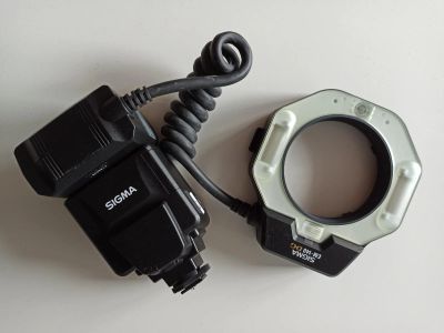 Лот: 16158501. Фото: 1. Вспышка Sigma EM 140 DG Macro. Вспышки, осветители, рассеиватели