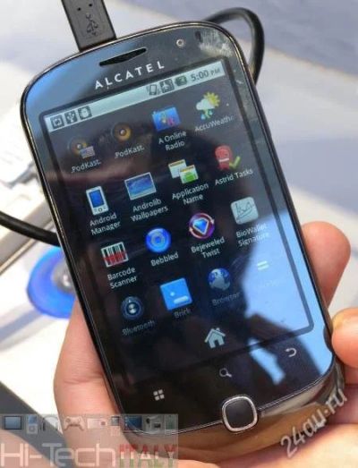 Лот: 2001975. Фото: 1. alcatel one touch 990 полный комплект... Смартфоны