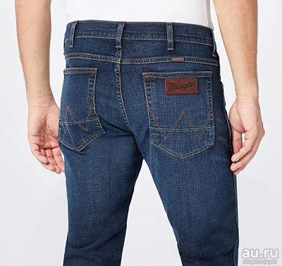 Лот: 12056179. Фото: 1. Джинсы мужские Wrangler Greensboro... Брюки, джинсы, шорты