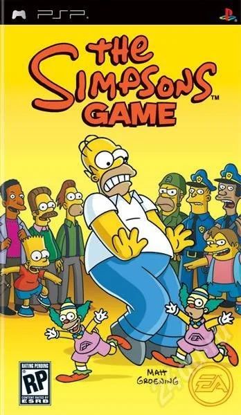 Лот: 433286. Фото: 1. Игровой диск для PSP the Simpsons... Игры для консолей