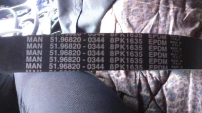 Лот: 11302859. Фото: 1. Приводной ремень MAN 51.96820-0344... Расходные материалы