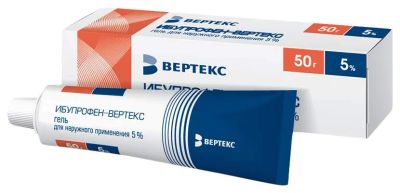 Лот: 24582252. Фото: 1. Кетопрофен-Вертекс гель 5% 50г. Лекарства