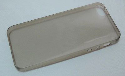 Лот: 12577015. Фото: 1. Чехол iPhone 5/5S силикон прозрачный... Чехлы, бамперы