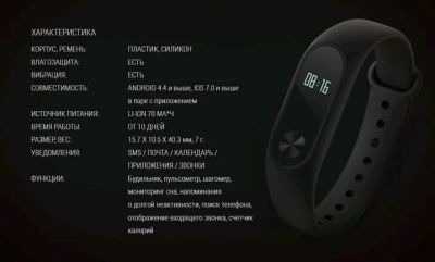 Лот: 11406533. Фото: 1. Браслет финтнес трэкер Xiaomi... Другое (спортивные товары)