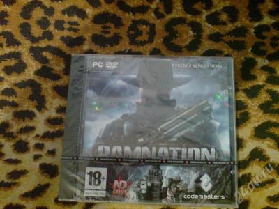 Лот: 210683. Фото: 1. damnation (русская версия игры... Игры для ПК