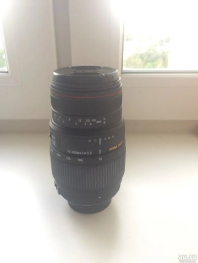 Лот: 10075592. Фото: 1. Объектив Sigma AF 70-300 f/4-5... Объективы