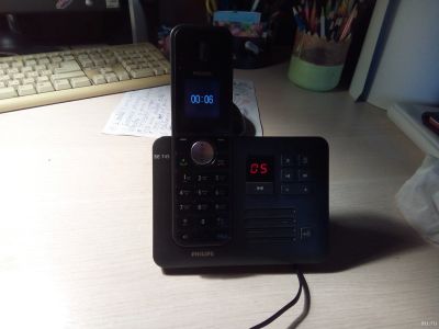 Лот: 15028116. Фото: 1. Радиотелефон Philips SE745. DECT и радиотелефоны