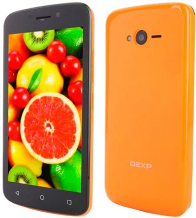 Лот: 8392175. Фото: 1. 4.5" Смартфон DEXP Ixion E145... Смартфоны