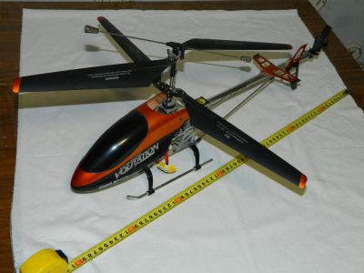 Лот: 10218346. Фото: 1. Радиоуправляемый вертолет металлический... Машины и техника