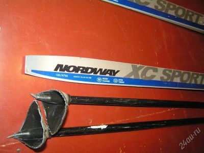 Лот: 131245. Фото: 1. Беговые лыжи Nordway + ботинки... Лыжи