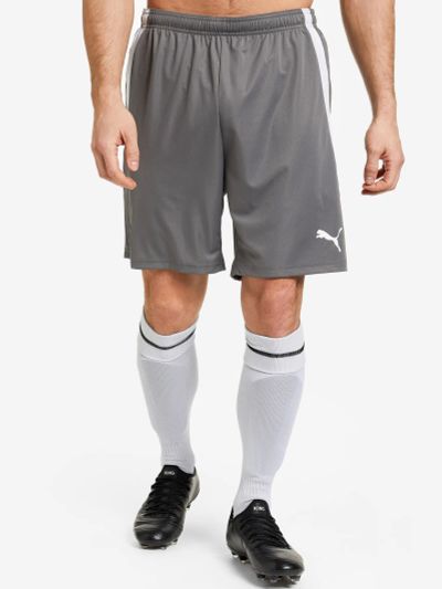 Лот: 22427653. Фото: 1. Шорты мужские PUMA teamLIGA, Серый. Шорты