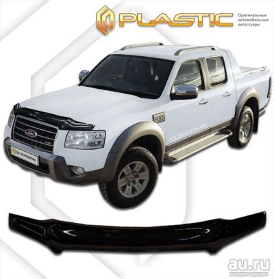 Лот: 8093857. Фото: 1. Дефлектор (чёрный) Ford Ranger... Детали тюнинга