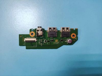 Лот: 17664636. Фото: 1. Б/У плата с разъемами USB, Audio... Платы расширения, контроллеры, доп. порты