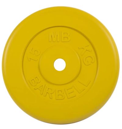 Лот: 22355793. Фото: 1. Диск обрезиненный d26мм MB Barbell... Штанги, блины