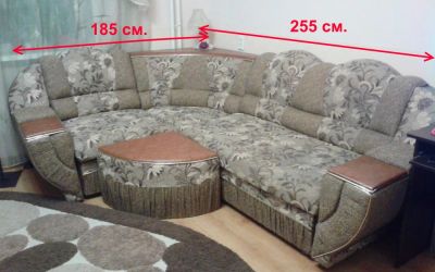 Лот: 8677513. Фото: 1. Комплект мягкой мебели (диван... Комплекты мягкой мебели