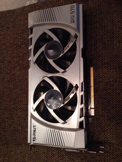 Лот: 4877507. Фото: 1. NVidia GeForce GTX 570 Palit. Видеокарты