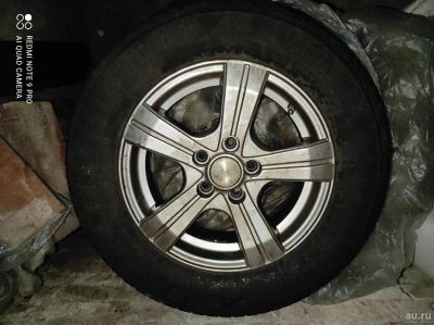 Лот: 15808280. Фото: 1. Колеса субару subaru 5x100 R14... Шины на дисках