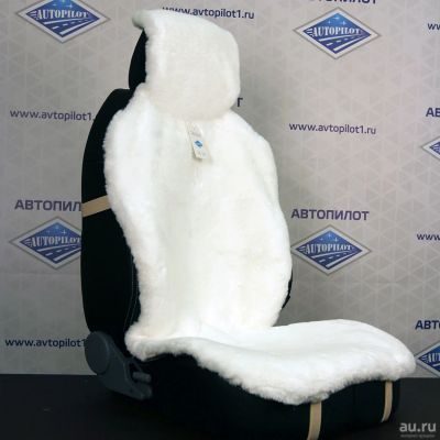 Лот: 18048093. Фото: 1. Меховая накидка из искусственного... Чехлы, коврики, оплетки руля