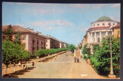 Лот: 6698601. Фото: 1. Открытка Бокситогорск. Комсомольская... Открытки, конверты