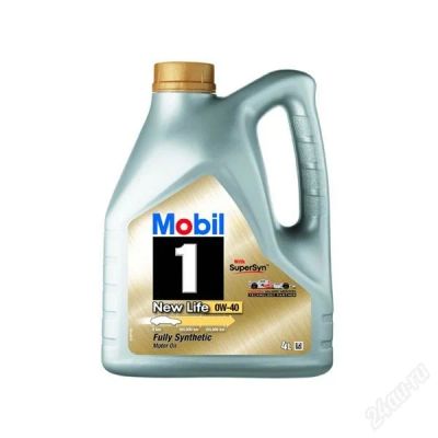 Лот: 2489085. Фото: 1. Масло Mobil 1 NEW Life 0W40 4л. Масла, жидкости