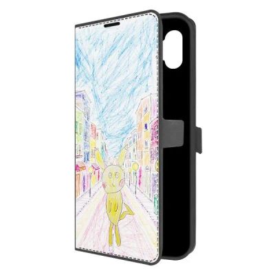 Лот: 25282601. Фото: 1. Чехол Krutoff Eco Book "Покемон... Чехлы, бамперы