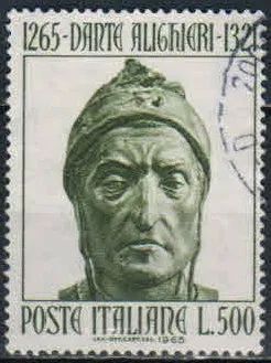 Лот: 20256338. Фото: 1. 1965. Италия. 700 лет со дня рождения... Марки