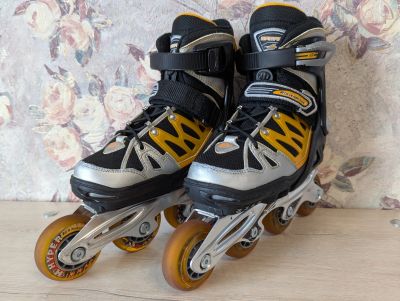Лот: 25124657. Фото: 1. Раз: 33-36.5 - Rollerblade Spitfire... Роликовые коньки, скейтборды, самокаты