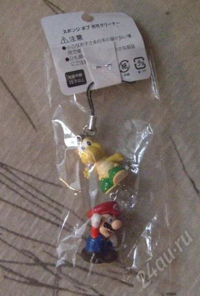 Лот: 225758. Фото: 1. Nintendo Super Mario брелок. Игровые приставки, консоли