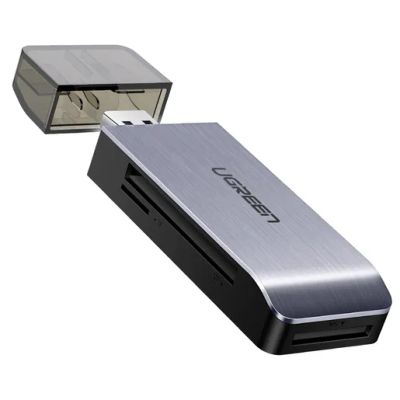 Лот: 21438112. Фото: 1. Картридер UGREEN USB-A 3.0 to... USB-флеш карты