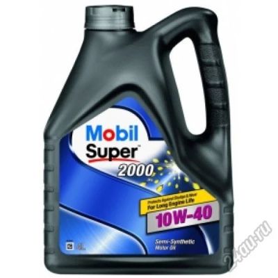 Лот: 5595289. Фото: 1. Mobil Super 2000 10w40 Semi-Synthetic. Масла, жидкости