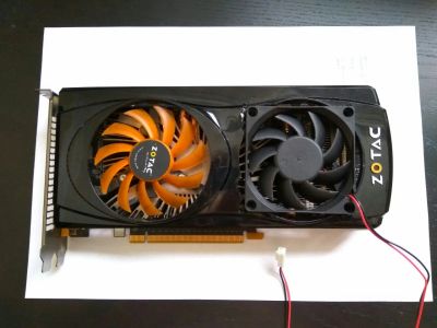 Лот: 8533259. Фото: 1. Zotac GeForce® GTX 560 AMP! Edition. Видеокарты