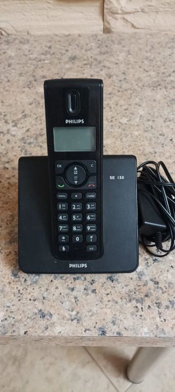 Лот: 19896114. Фото: 1. Телефон philips SE-150. DECT и радиотелефоны