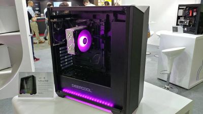Лот: 11409971. Фото: 1. Корпус Deepcool Earlkase RGB черный. Корпуса, блоки питания