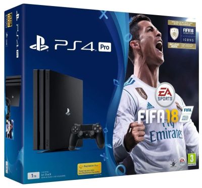 Лот: 10567467. Фото: 1. Sony PlayStation ps 4 Pro PRO... Игровые приставки, консоли