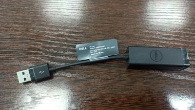 Лот: 18468217. Фото: 1. Сетевая карта USB 3.0 DELL FM76N... Сетевые карты