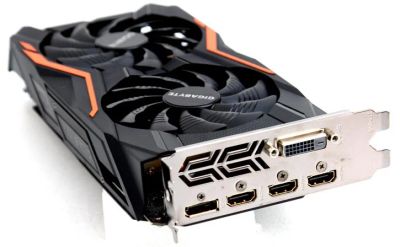 Лот: 11301846. Фото: 1. Видеокарта Gigabyte GTX 1050ti... Видеокарты