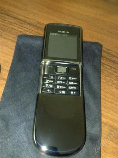 Лот: 1387664. Фото: 1. Nokia 8800 Sirocco Black. Кнопочные мобильные телефоны