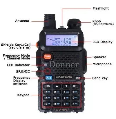 Лот: 10566893. Фото: 1. Рация Baofeng UV-5R. Хит продаж... Рации, радиостанции