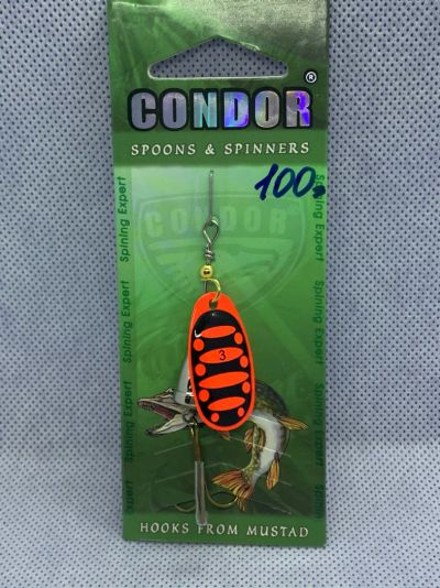 Лот: 16134665. Фото: 1. Блесна "Condor" вращающаяся Super... Леска, блесны, крючки, мормышки