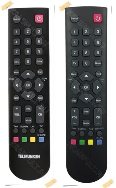 Лот: 15905825. Фото: 1. Пульт TELEFUNKEN TF-LED24S29T2... Пульты ДУ