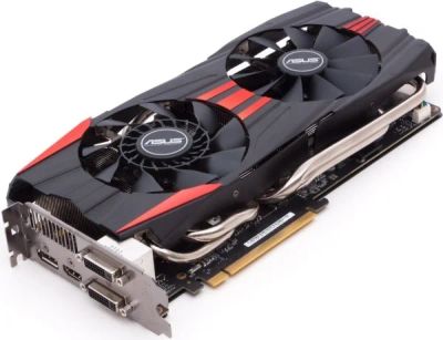 Лот: 10432901. Фото: 1. Видеокарта ASUS AMD Radeon r9... Видеокарты