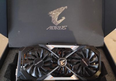 Лот: 15508590. Фото: 1. Видеокарта Gigabyte GeForce GTX... Видеокарты