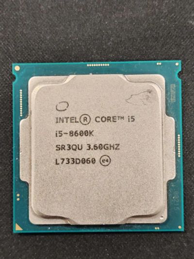Лот: 25391216. Фото: 1. Процессор Core i5-8600k LGA1151... Процессоры