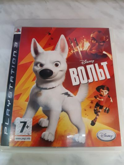 Лот: 25547145. Фото: 1. Disney Вольт . Лицензионный диск... Игры для консолей