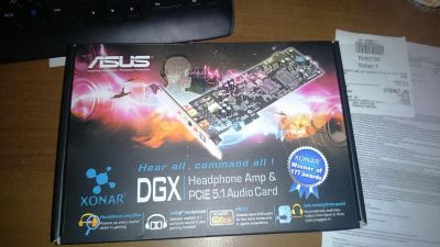 Лот: 6976880. Фото: 1. Звуковая карта PCI-E x1 ASUS Xonar... Звуковые карты