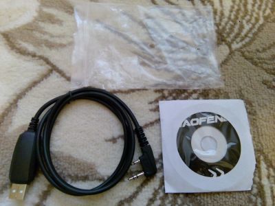 Лот: 11123669. Фото: 1. USB-кабель и CD-диск для прошивки... Аксессуары, запчасти