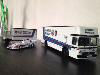 Лот: 5061788. Фото: 1. 1/43 Porsche Martini Race Team. Автомоделизм