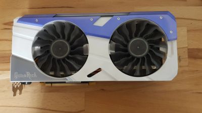 Лот: 19922451. Фото: 1. Palit GeForce GTX 1080 GameRock... Видеокарты